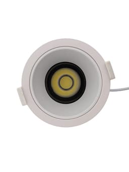 Светильник светодиодный, встраиваемый, поворотный, 6 Вт, 6500К, с драйвером, D75, белый