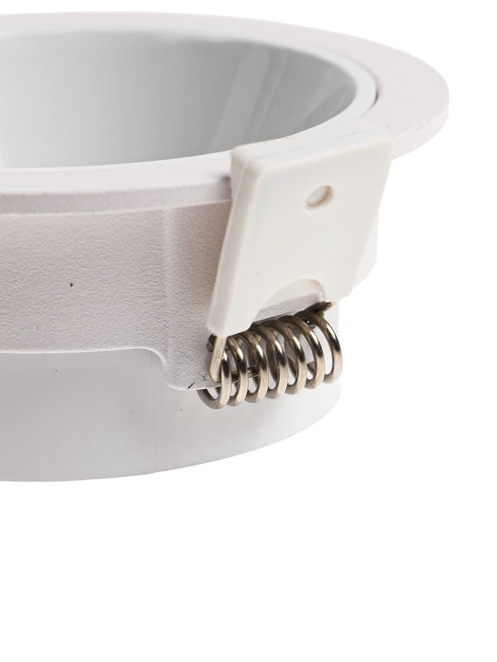 Светильник светодиодный, встраиваемый, поворотный, 6 Вт, 6500К, с драйвером, D75, белый