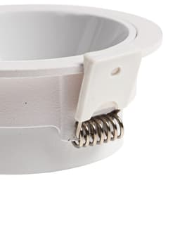 Светильник светодиодный, встраиваемый, поворотный, 6 Вт, 6500К, с драйвером, D75, белый