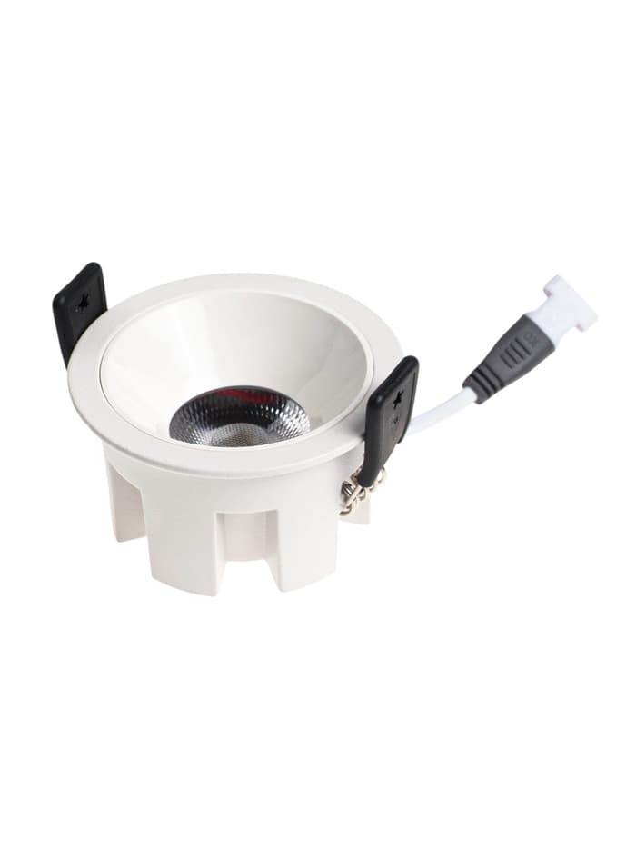 Светильник светодиодный, встраиваемый, 6 Вт, 4000К, с драйвером, D65, белый