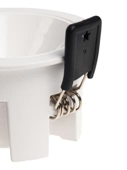 Светильник светодиодный, встраиваемый, 6 Вт, 4000К, с драйвером, D65, белый