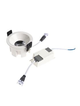 Светильник светодиодный, встраиваемый, 6 Вт, 6500К, с драйвером, D65, белый