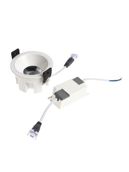 Светильник светодиодный, встраиваемый, 6 Вт, 6500К, с драйвером, D65, белый