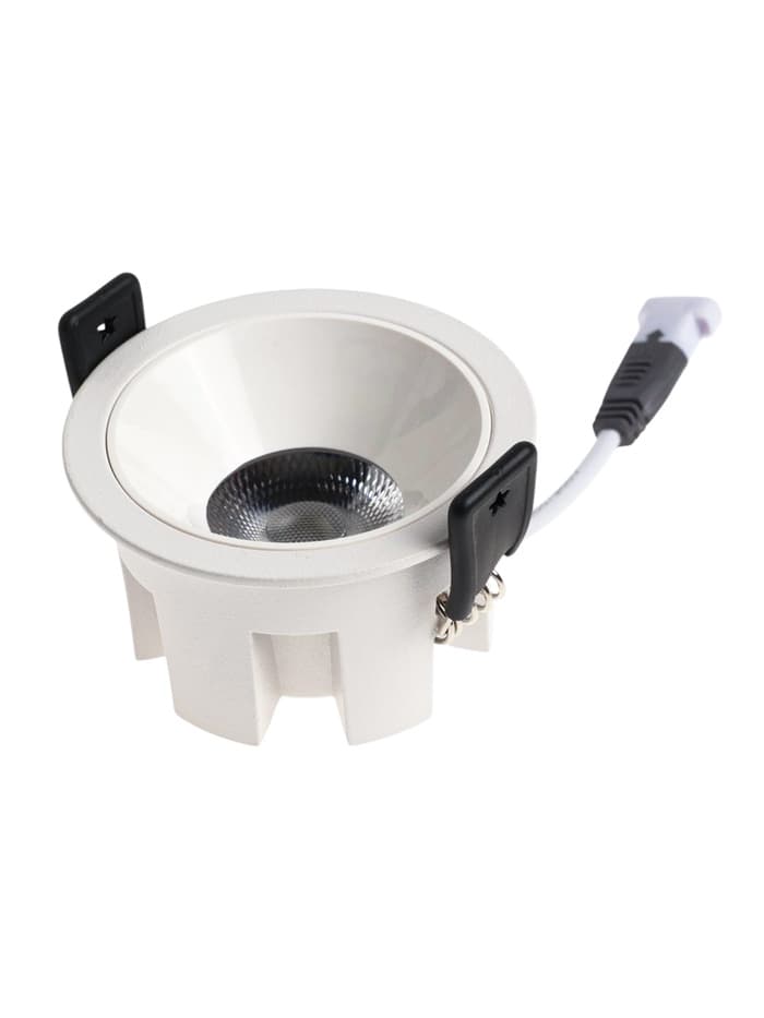 Светильник светодиодный, встраиваемый, 6 Вт, 6500К, с драйвером, D65, белый