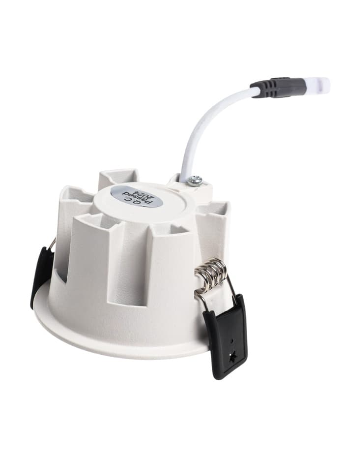 Светильник светодиодный, встраиваемый, 6 Вт, 6500К, с драйвером, D65, белый