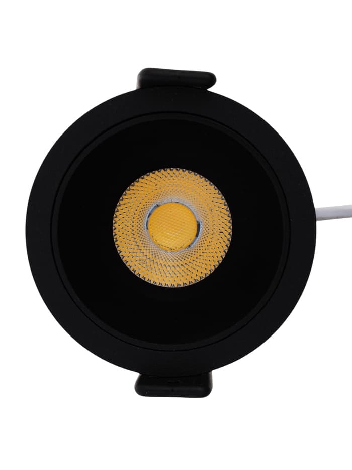 Светильник светодиодный, встраиваемый, 6 Вт, 4000К, с драйвером, D65, чёрный