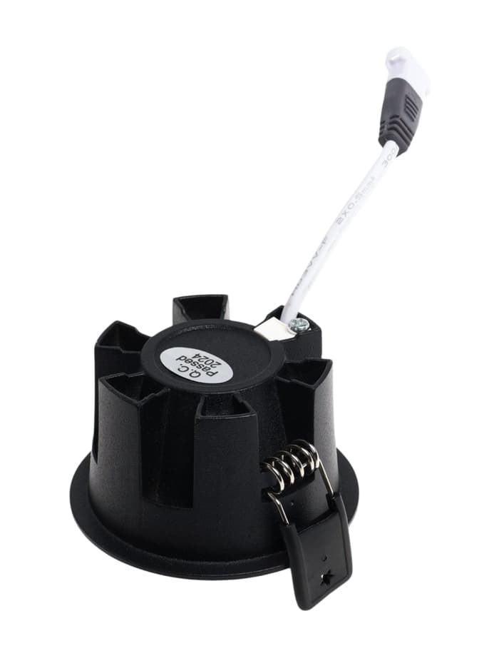 Светильник светодиодный, встраиваемый, 6 Вт, 4000К, с драйвером, D65, чёрный