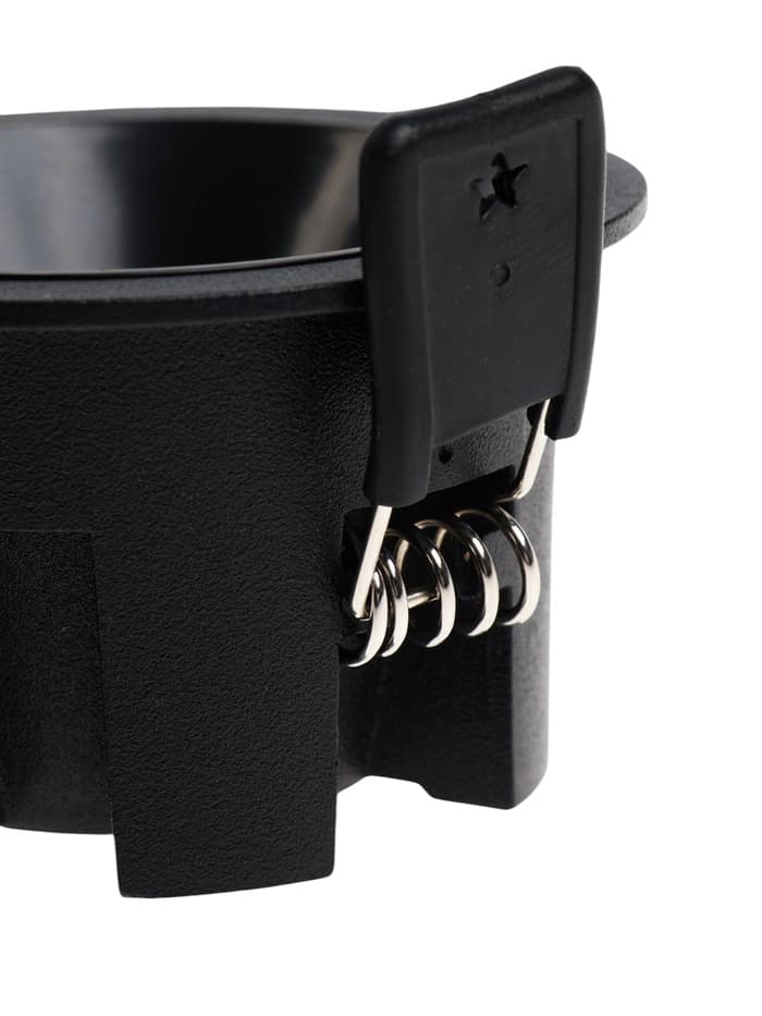 Светильник светодиодный, встраиваемый, 6 Вт, 4000К, с драйвером, D65, чёрный