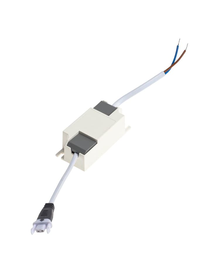 Светильник светодиодный, встраиваемый, 6 Вт, 4000К, с драйвером, D65, чёрный