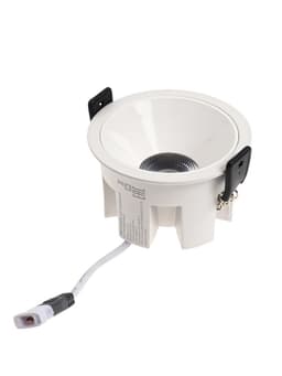 Светильник светодиодный, встраиваемый, 12 Вт, 4000К, с драйвером, D65, белый