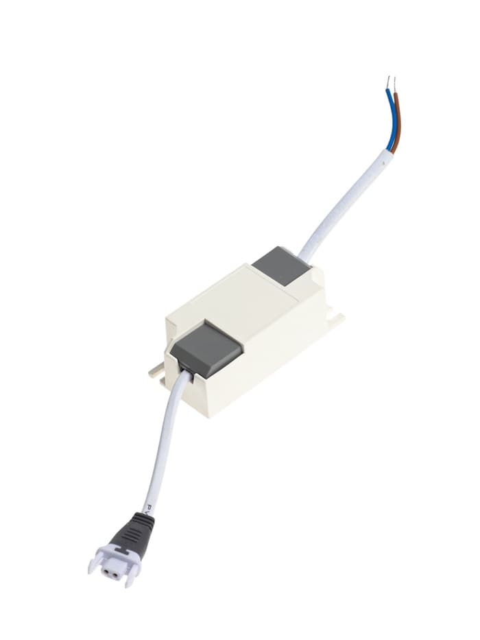 Светильник светодиодный, встраиваемый, 12 Вт, 6500К, с драйвером, D65, чёрный