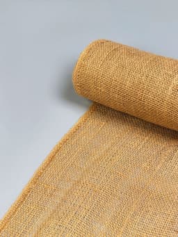 Джут натуральный, 1.1×10 м, плотность 190 г/м², плетение 26×26 нитей, Greengo