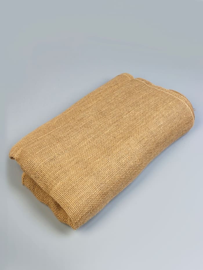 Джут натуральный, 1.1×10 м, плотность 190 г/м², плетение 26×26 нитей, Greengo