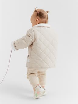 Куртка демисезонная Крошка Я, рост 86-92 см, бежевая