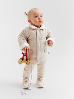 Куртка демисезонная «Крошка Я», рост 92-98 см, бежевая