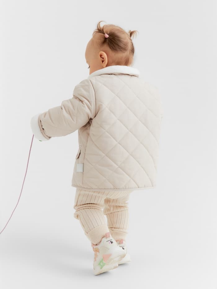 Куртка демисезонная «Крошка Я», рост 92-98 см, бежевая