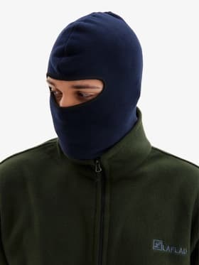 Маска-балаклава, флис, размер универсальный, синяя