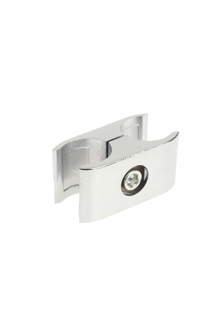 Заглушка для трубы, ТУНДРА, хром, d=25 мм