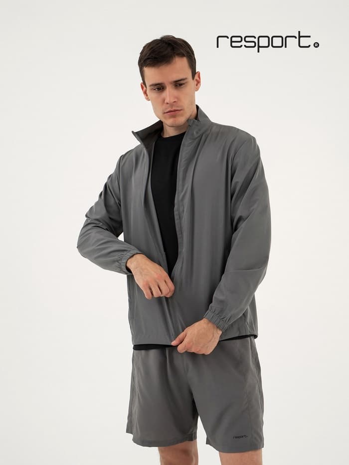 Ветровка мужская Resport, р. 54, цвет серый, спортивная