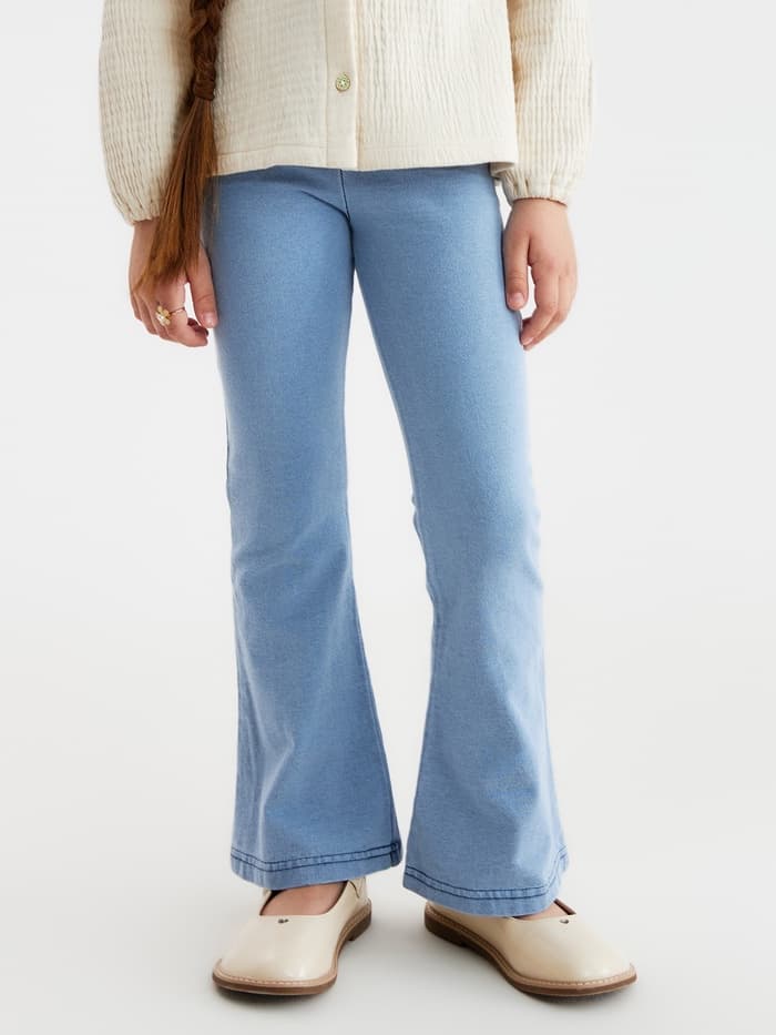 Брюки детские KAFTAN, размер 34 (122-128 см), голубые