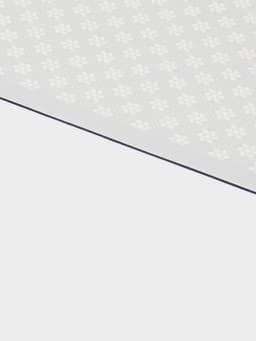 Коврик для сушки посуды Доляна Daisies, влаговпитывающий, 45×30 см, серый