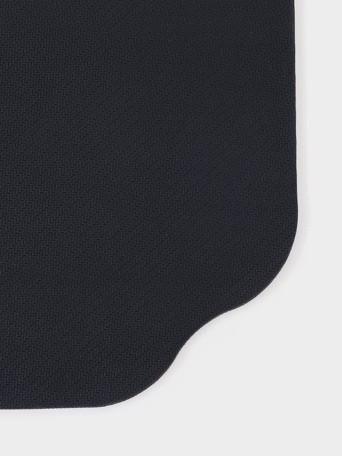 Коврик для сушки посуды Доляна Daisies, влаговпитывающий, 45×30 см, серый