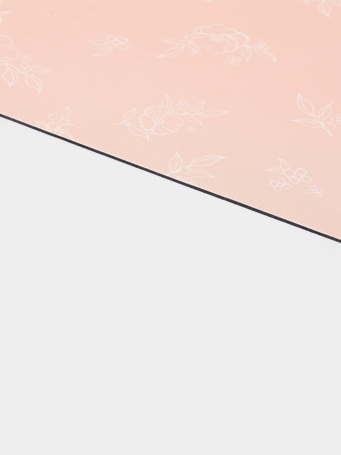 Коврик для сушки посуды Доляна Flowers, влаговпитывающий, 46×30.5 см, розовый