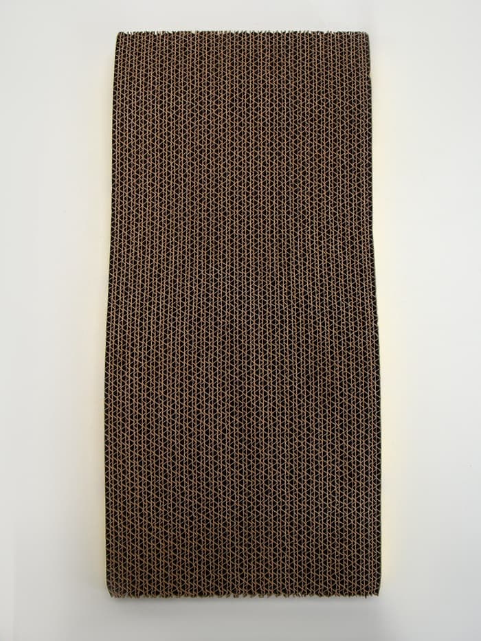 Когтеточка-лежанка «Пижон. Волна», 42.5×20×3.5 см, с кошачьей мятой, гофрокартон