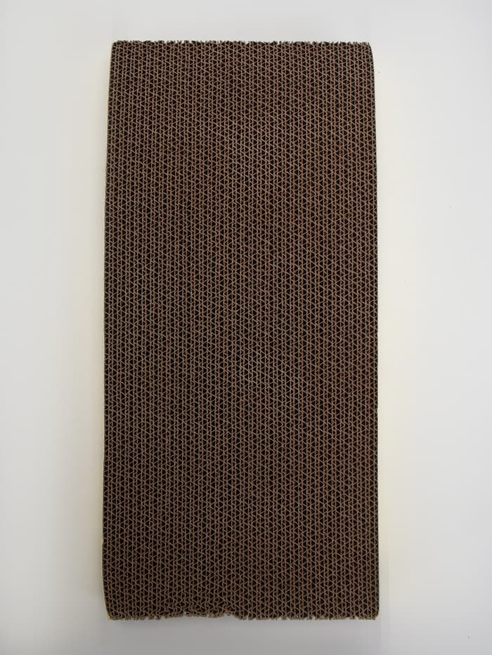 Когтеточка-лежанка «Пижон. Волна», 42.5×20×4 см, с кошачьей мятой, гофрокартон