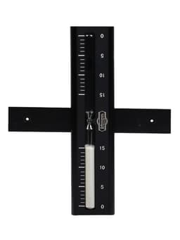 Часы песочные для бани и сауны, 15 минут, настенные, дерево, чёрные