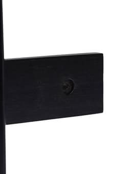 Часы песочные для бани и сауны, 15 минут, настенные, дерево, чёрные