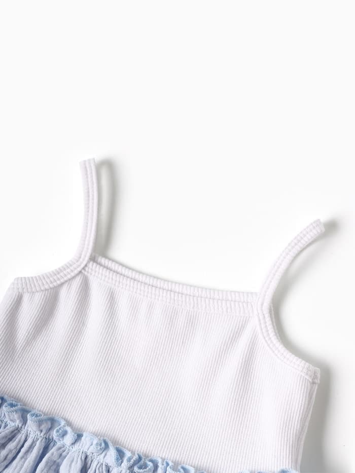 Сарафан для девочки «Крошка Я. Муслин», рост 86-92 см, голубой