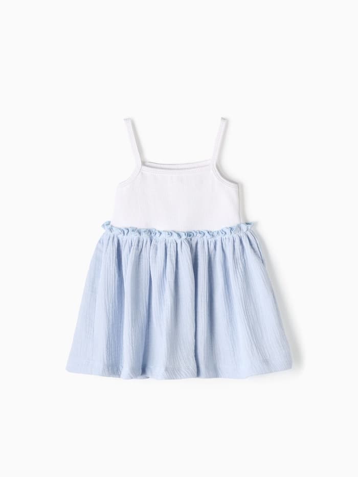 Сарафан для девочки «Крошка Я. Муслин», рост 86-92 см, голубой