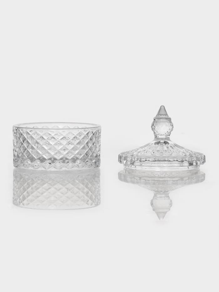 Икорница Доляна «Рапунцель», 130 мл, 8.5×10 см, стекло, прозрачная