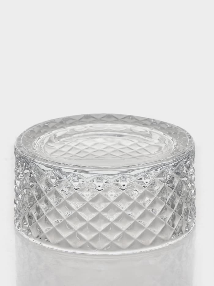 Икорница Доляна «Рапунцель», 130 мл, 8.5×10 см, стекло, прозрачная