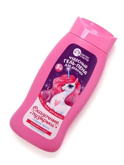 Гель-пена для девочек «Чудесная пена», аромат сладкий персик, 250 мл, Чистое счастье