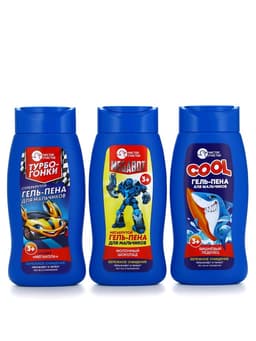 Гель-пена для мальчиков «Мегакрутая пена», аромат молочный шоколад, 250 мл, Чистое счастье