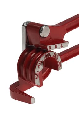 Трубогиб ТУНДРА, для медных, алюминиевых, латунных труб 6-8-10 мм, до 180°