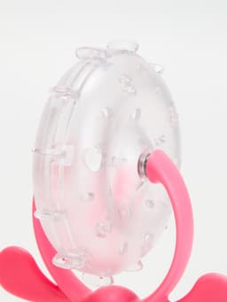 Игрушка под лакомство, 13×11, пластик, розовая