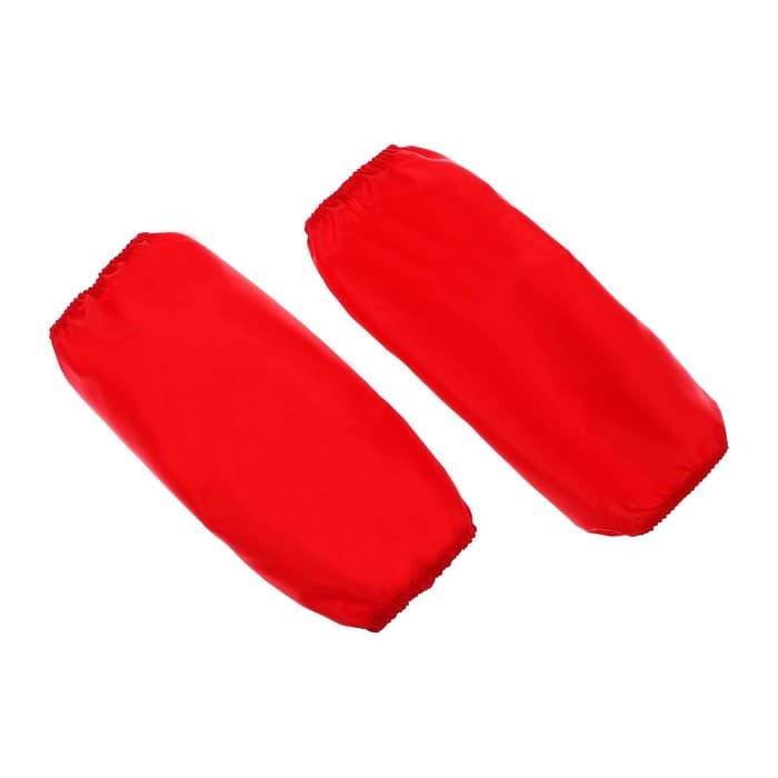 Фартук для труда + нарукавники, 490×390/250×160 мм, размер S (рост 116-146), Calligrata, «Стандарт», красный