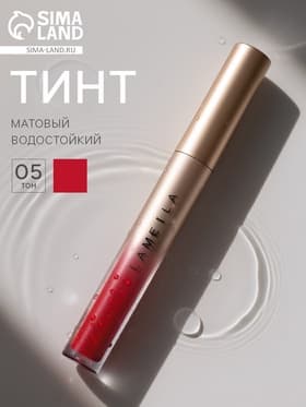 Тинт для губ матовый, водостойкий, 2.8 г, оттенок 05
