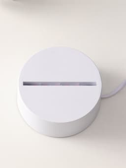 Светильник 3D RISALUX «Лисица», LED-ночник, RGB, от сети, 9.5×16.7×18.5 см