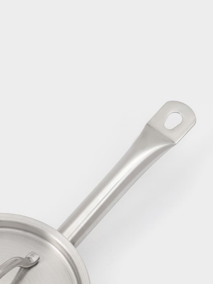 Ковш Hanna Knövell, 860 мл, d=14, h=5.5 см, с крышкой, толщина стенки 0.8 мм, индукция, нержавеющая сталь