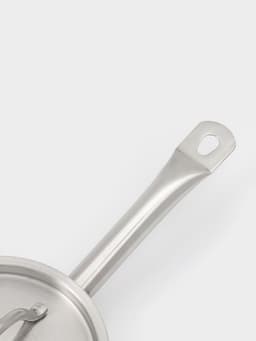 Ковш Hanna Knövell, 860 мл, d=14, h=5.5 см, с крышкой, толщина стенки 0.8 мм, индукция, нержавеющая сталь