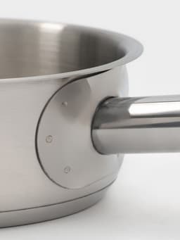 Ковш Hanna Knövell, 860 мл, d=14, h=5.5 см, с крышкой, толщина стенки 0.8 мм, индукция, нержавеющая сталь