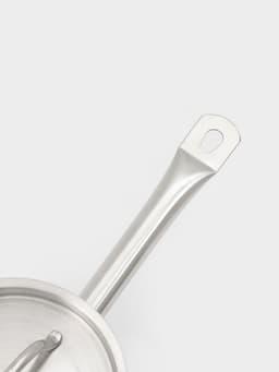 Ковш Hanna Knövell, 1.3 л, d=14, h=8.5 см, с крышкой, толщина стенки 0.8 мм, индукция, нержавеющая сталь