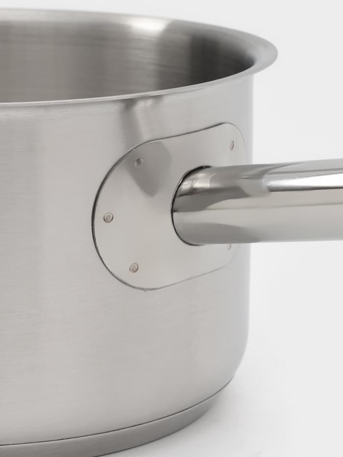 Ковш Hanna Knövell, 2 л, d=16, h=10 см, с крышкой, толщина стенки 0.8 мм, индукция, нержавеющая сталь