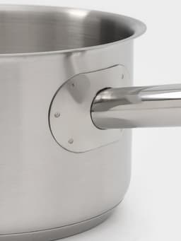 Ковш Hanna Knövell, 2 л, d=16, h=10 см, с крышкой, толщина стенки 0.8 мм, индукция, нержавеющая сталь