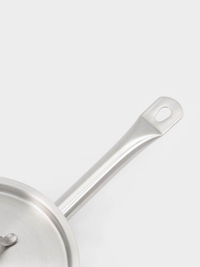 Ковш Hanna Knövell, 1.8 л, d=18, h=6.5 см, с крышкой, толщина стенки 0.8 мм, индукция, нержавеющая сталь