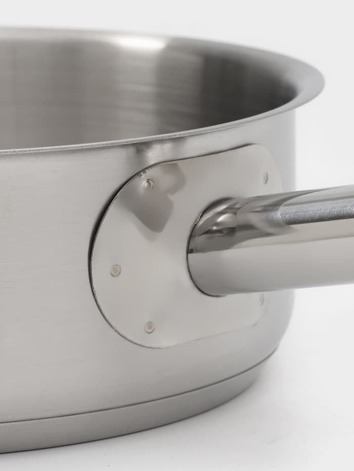 Ковш Hanna Knövell, 1.8 л, d=18, h=6.5 см, с крышкой, толщина стенки 0.8 мм, индукция, нержавеющая сталь